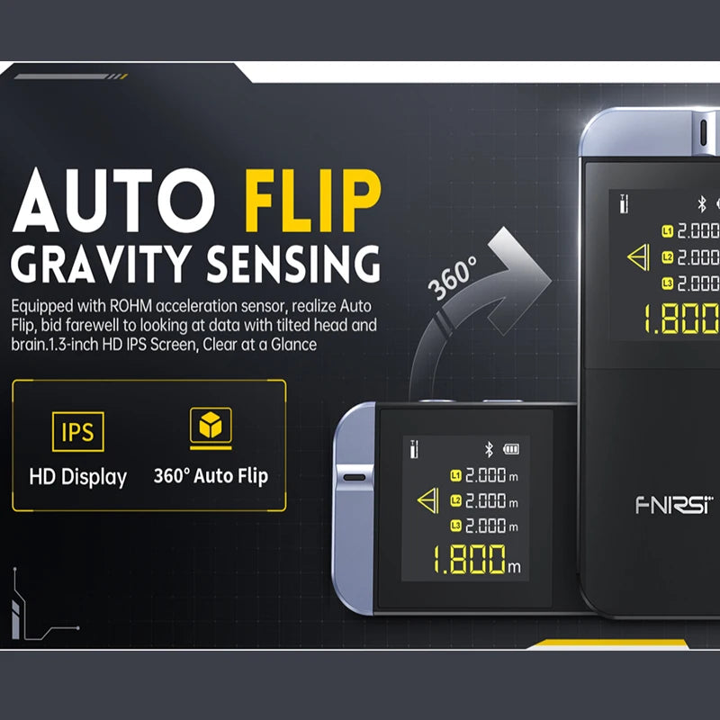 FNIRSI IR40 Smart Laser Rangefinder 40M Laser Tape Measure Digital Distance Meter Metro detail image 5