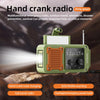 DC 5V 2A 7-in-1 87-108MHZ Multi-Function Emergency Radio: AM/FM/WB Full-Band Portable Radio detail image 2