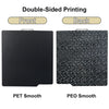 P2S PEO Bambu X1 P1 A1 Build Plate 257x257 PEI Bed Plate Double Side Smooth Texture Spring Steel Sheet For Bambu Lab P1S Heatbed