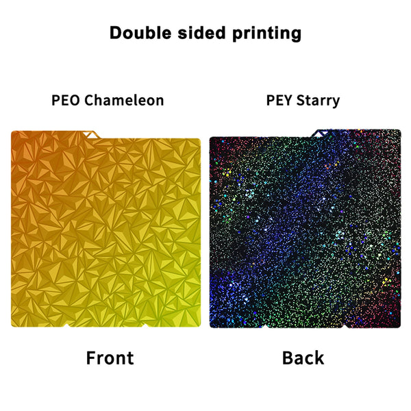 PEI Textured 264x276mm Build Plate For Anycubic Kobra X Plate Kobra S1 Combo Spring Steel Sheet For Anycubic KX 3D Printer Parts