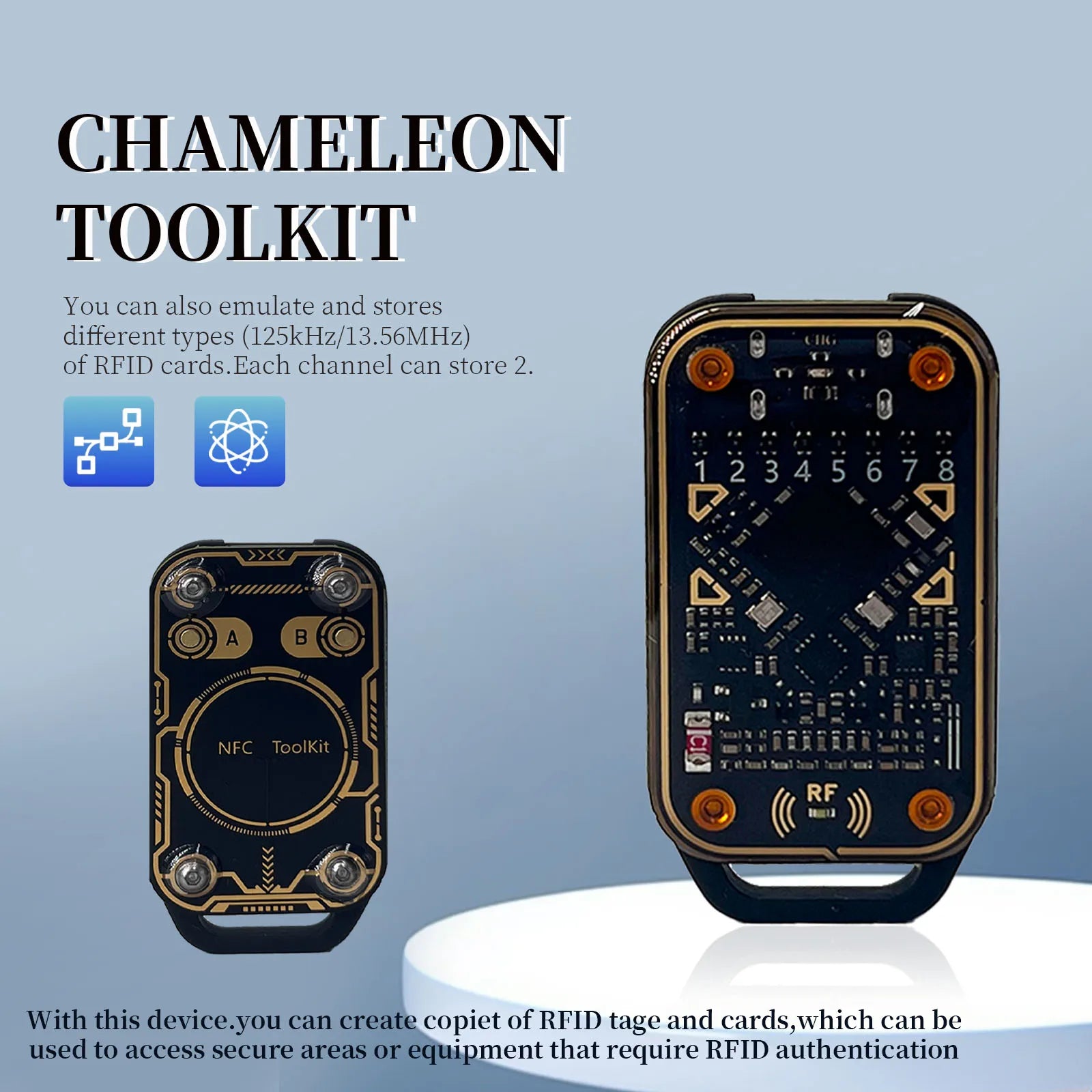 New Chameleon Ultra Contactless Smart Card Emulator Compatible with NFC Read Writer RFID detail image 4