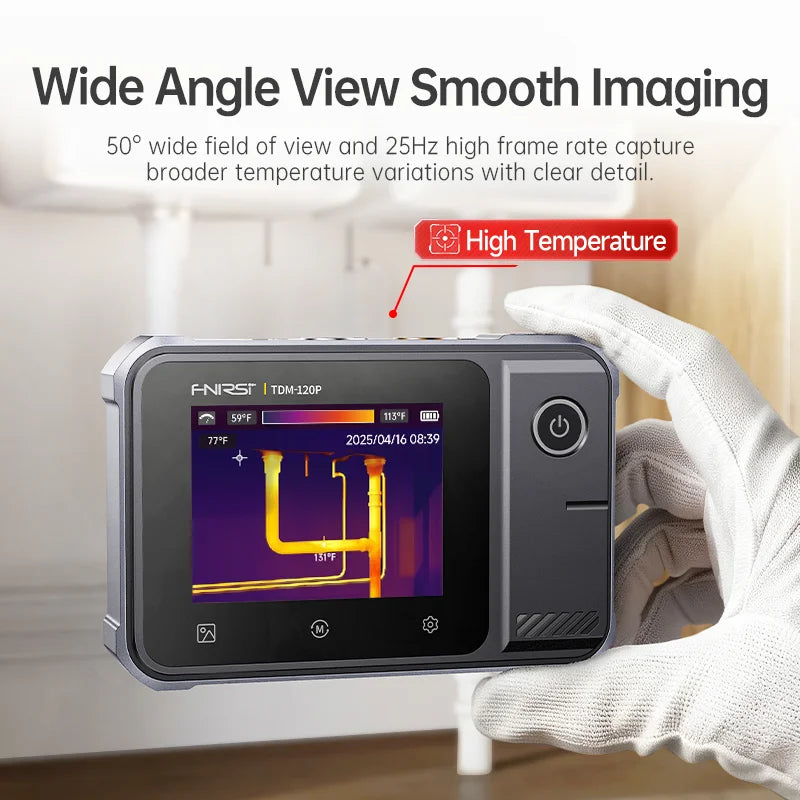 FNIRSI TDM-120/TDM-120P Thermal Imaging Multimeter 2 in 1 IR Camera Tester 120x90 Resolution detail image 4