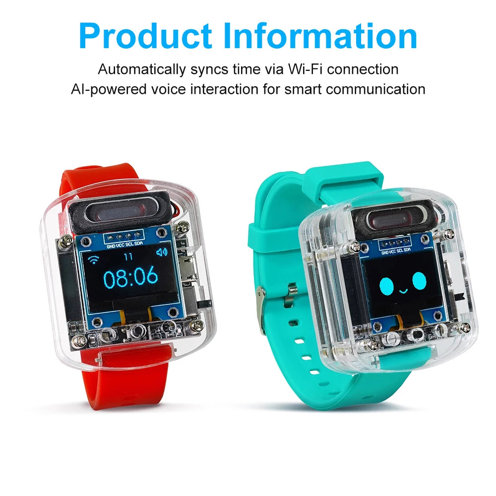 Xiaozhi AI Electronic Voice Watch Kit Artificial Intelligence Conversation ESP32 S3 N16R8 detail image 4