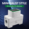 PZEM-008 Din Rail Electricity Digital Power Energy Meter Watt Kwh Wattmeter Monitor Ammeter detail image 5
