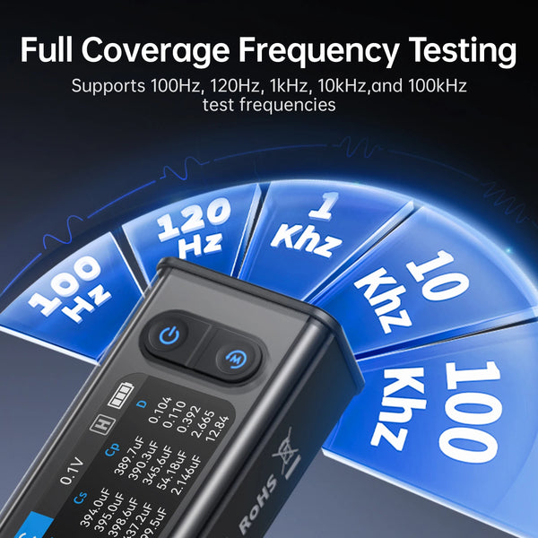 FNIRSI LCR-ST2 2-in-1 Digital Tweezer Bridge LCR ESR Meter Tool detail image 4