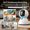 Baseus 4MP IP Camera Smart 5G WIFI Security Camera Indoor Home Protection PT 3K High Clarity Two Way Audio Surveillance Camera