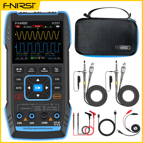 FNIRSI 2C53T 2C23T Oscilloscope Multimeter Signal Generator product image