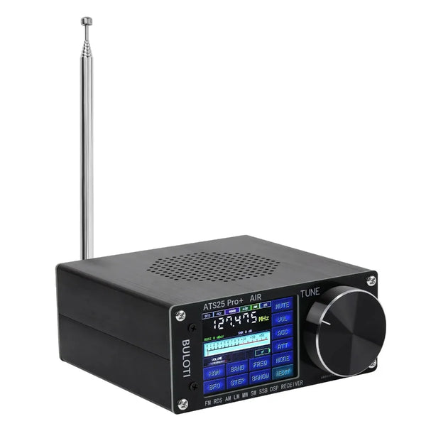 ATS25 Pro+ firmware 4.2 Bluetooth Wifi AIR band 118M-135.975MHz FM SW SSB MW LW AIR SDR detail image 3