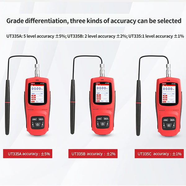 UNI-T Handheld Digital Gauss Meter UT335A UT335B 0-3000mT Automatic Manual Zeroing For detail image 2