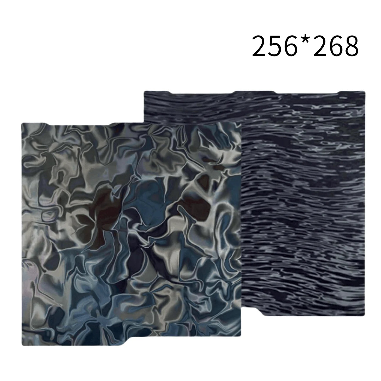 Kobra 3 Build Plate Kobra 3 Pei Textured PEO 256x268 For Anycubic Kobra 3 Combo Build Plate Spare Parts Double Sided Heat Bed