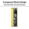 8*18650 Battery Case PD 45W Super Fast Charging Transparent Rechargeable Case Weldless Box With Outdoor L product image