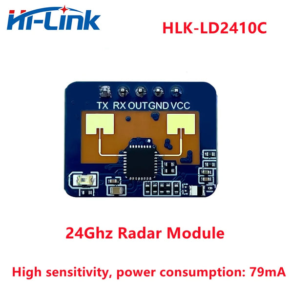 Hi-Link Rohs/FCC/CE 24G HLK-LD2410 LD2410C LD2402 LD2450 LD2401 Smart Home/Hotel Human detail image 6