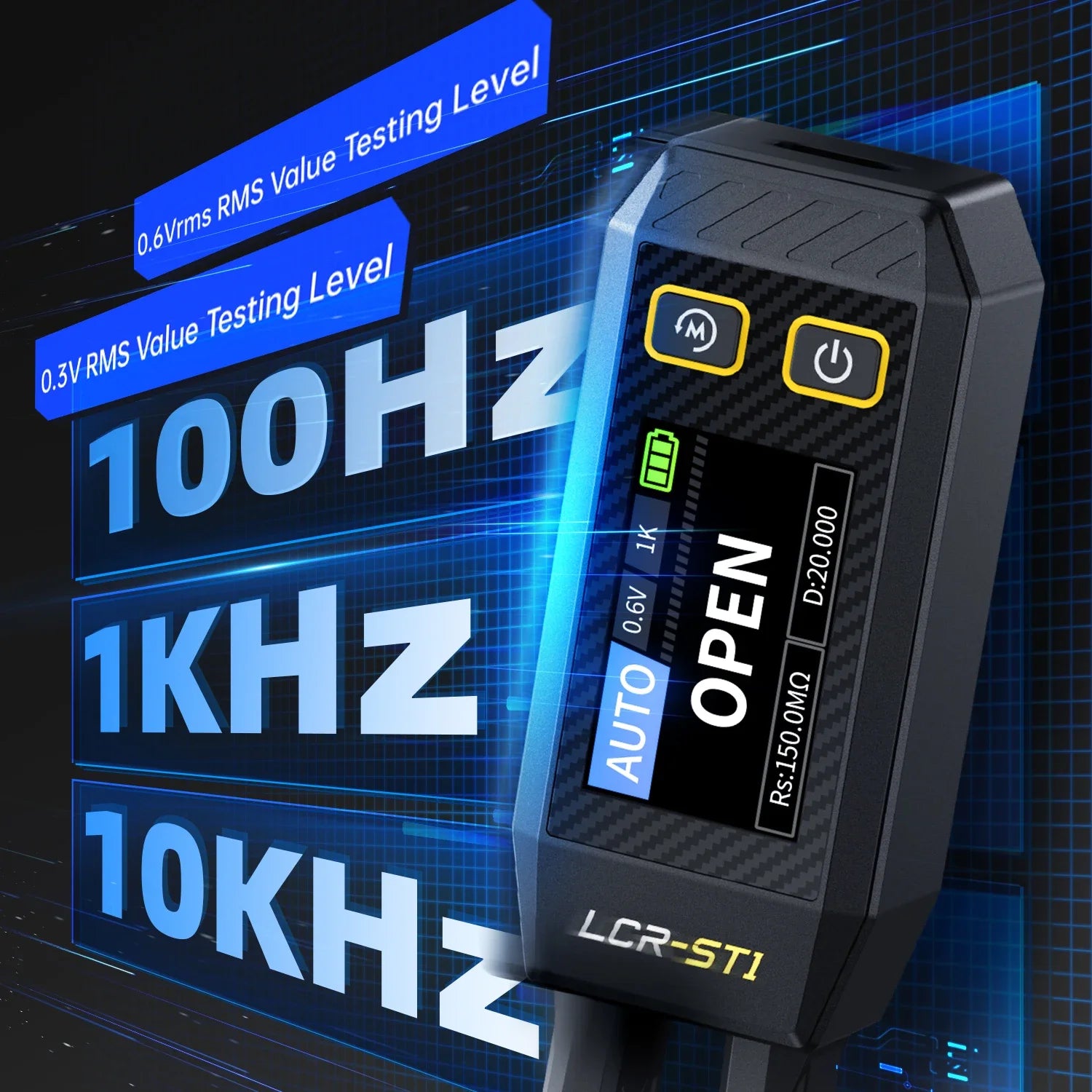 FNIRSI LCR-ST1 Smart Tweezer Mini Tester detail image 3