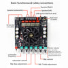XY-HT21MAX 2.1 Channel Bluetooth Amplifier Board DC 12-42V TPA3223 Chip 200W*2+400W detail image 6
