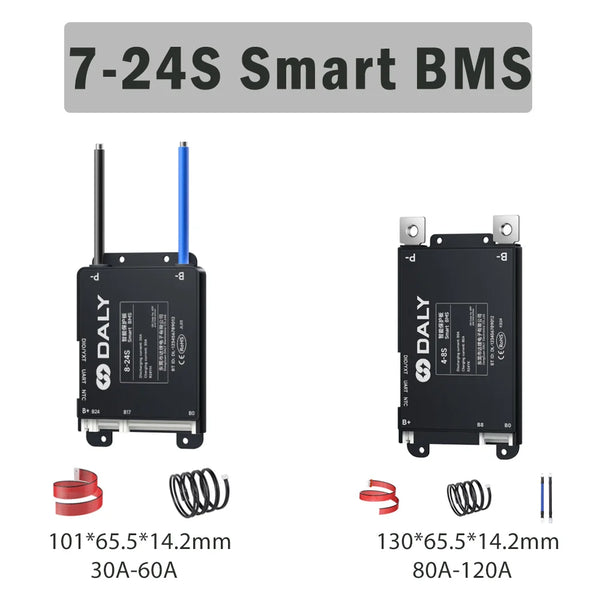 Daly Smart BMS 4S 6S 8S 12S 13S 14S 16S 17S 20S 24S Bluetooth BMS 30A 40A 60A 80A 100A 120A detail image 8