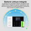 PGST 4G 2G GSM WiFi Alarm System House Home Security Protection Alarm System Kit Door Sensor Works with Tuya Smart Life Alexa
