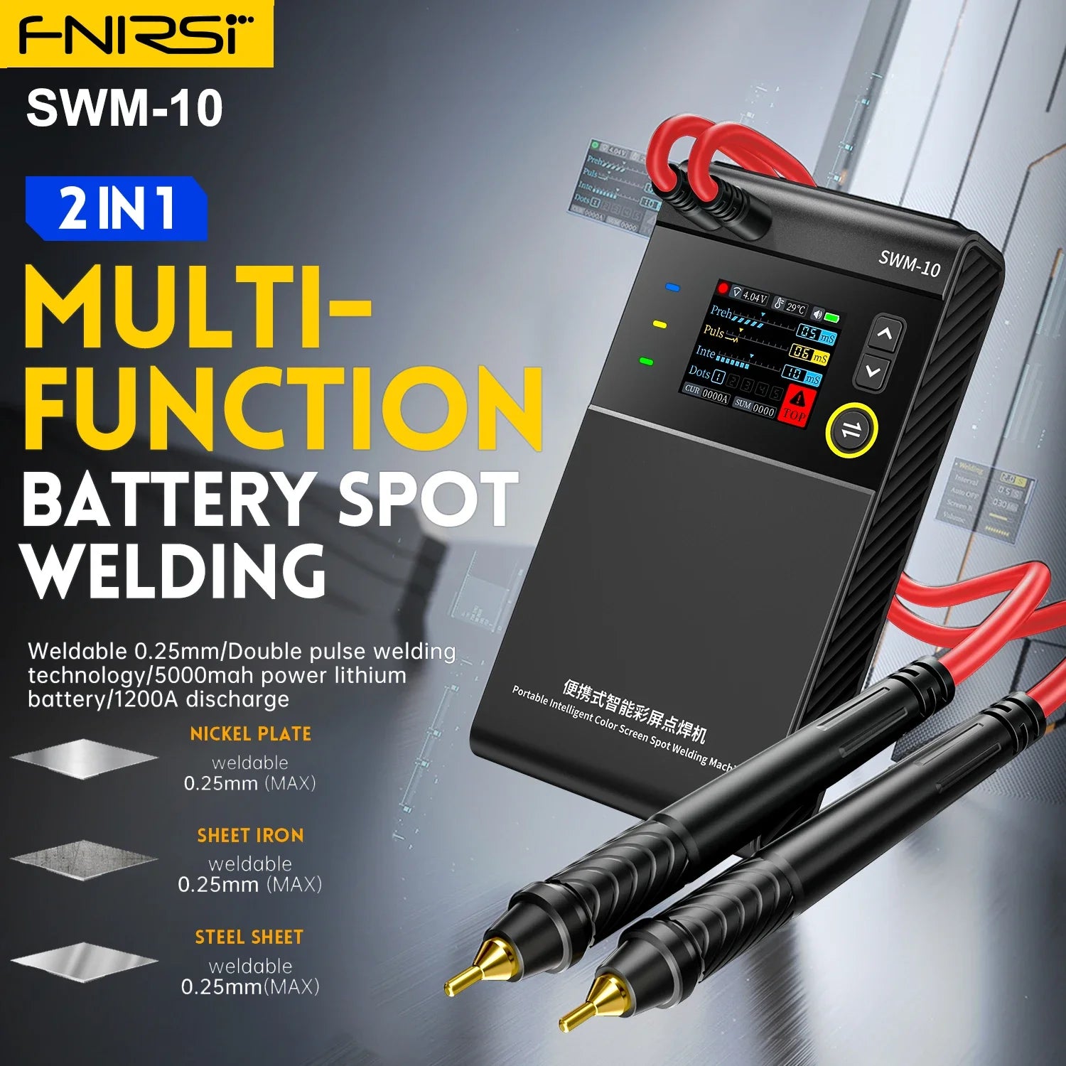 FNIRSI SWM-10 Adjustable Welding Machine detail image 4
