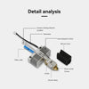 Hotend kit for ELEGOO Neptune 4 PLUS/4 MAX 3D Printer Fully Assemble All-Metal Hotend with Nozzle 3D Printer Accessorie