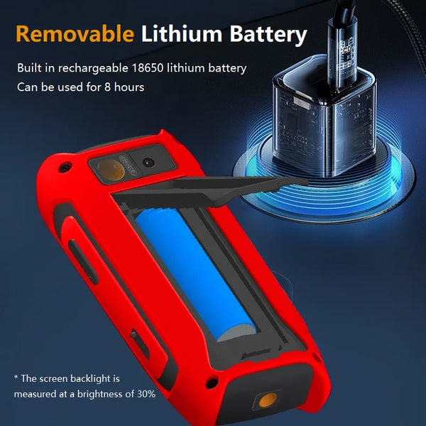 TOOLTOP ET14S 2.8inch Thermal Imager AC/DC Current Voltage Multimeter ISR 240x240 IR Camera detail image 6