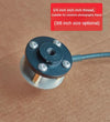 Tripod antenna installation bracket outdoor portable M pipe head base 1/4 inch threaded detail image 3