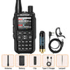 BAOFENG MINI 5 Walkie Talkie Multi Band Bluetooth Programming Dual PTT 2200mAh Copy Frequency New Upgrade UV 5R Mini Ham Radio