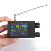 Mini Black Portable TEF6686 Full Band  FM/LW/MW/SW Radio Receiver  2.4" touch Screen