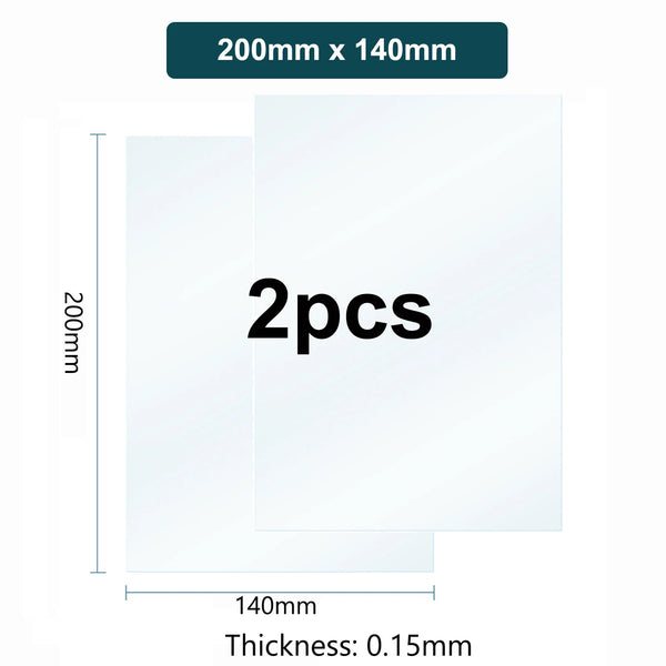 2pcs/5pcs NFEP Release Film for Elegoo Mars 2 3 4 Max Pro DLP Saturn 4 3 2 Ultra 4K 8K 12K UV Resin 3D Printer FPA Release Film