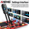 ANENG GN703 Smart Tweezers LCR Meter Professional SMD ESR Test Capacitance Resistance Inductance Digital LCR Bridge Calibration