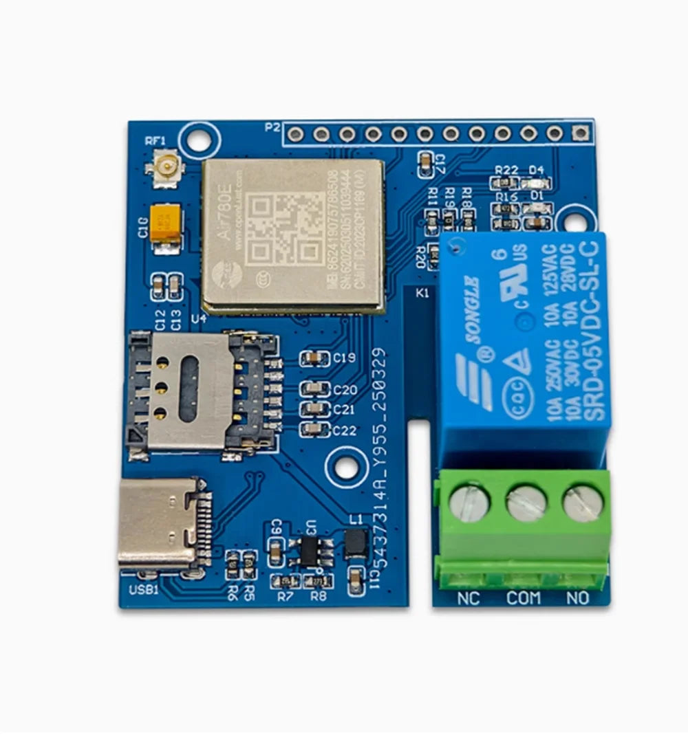 IoT 4G network single relay AIR780E module detail image 6
