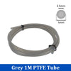 For Bambu Lab Ptfe Tube 2.5mm 4mm P1S P1P AMS A1 Mini 3D Printer Teflonto Pipe X1C Bambulab Ptfe Connector White Grey AMS LITE