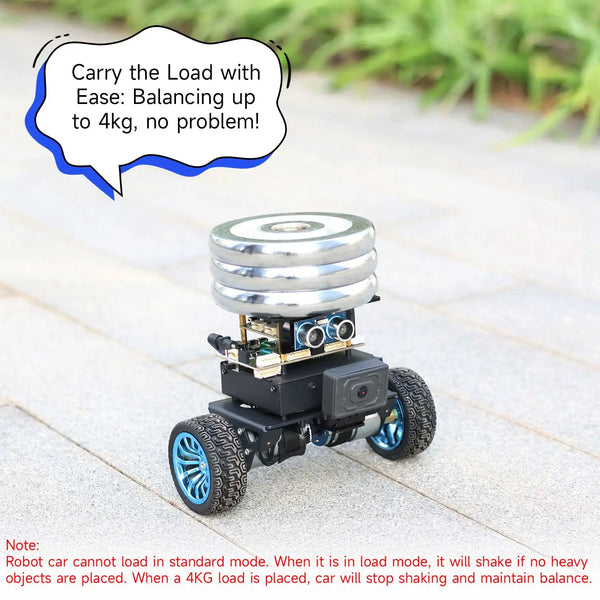Yahboom MicroROS Self-Balancing Robot Car Kit With MPU6050 Lidar Ultrasonic Module detail image 3