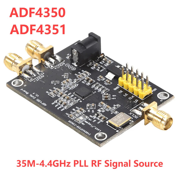 35M-4.4GHz PLL RF Signal Source Development Board ADF4350 ADF4351 Signal Generator Module SMA RF Phase-Lo product image