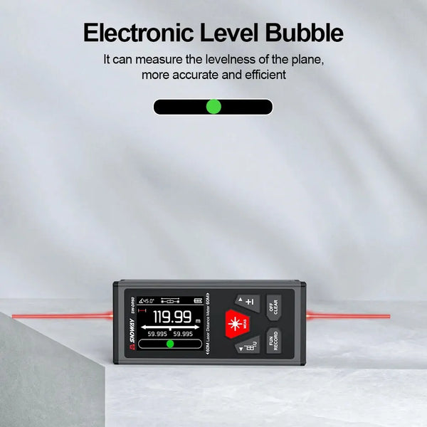 SNDWAY SW-DR60/SW-DR100 Dual Laser Distance Meter Rechargeable Bilateral Laser Rangefinder detail image 4