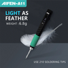AIFEN A11 Portable Soldering Iron Station Electric Solder Pen 2S Fast Heating USB Rechargeable for Electronics Repair C210 Handl