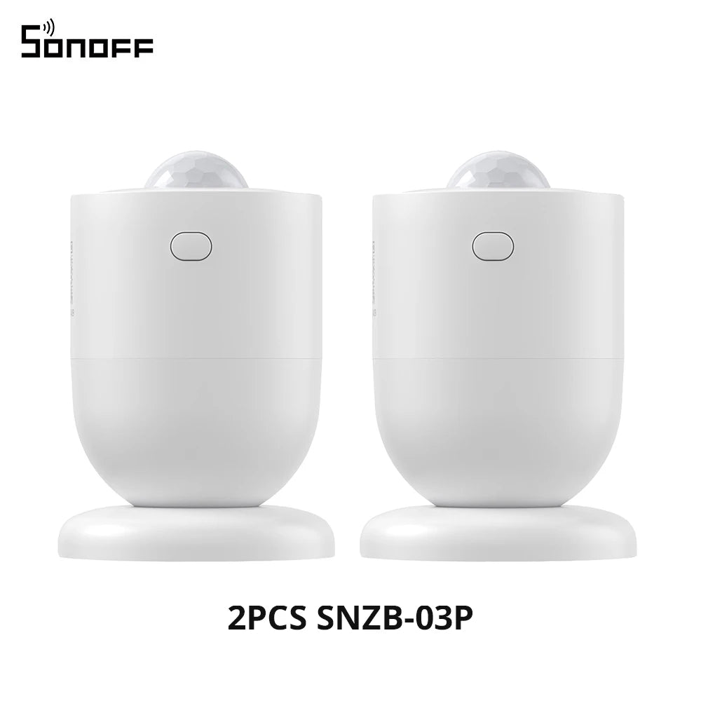 1-5PCS SONOFF SNZB-03P Zigbee Motion Sensor Trigger Smart Lighting & Home Security Works with Alexa Google Home via Zigbee Hub