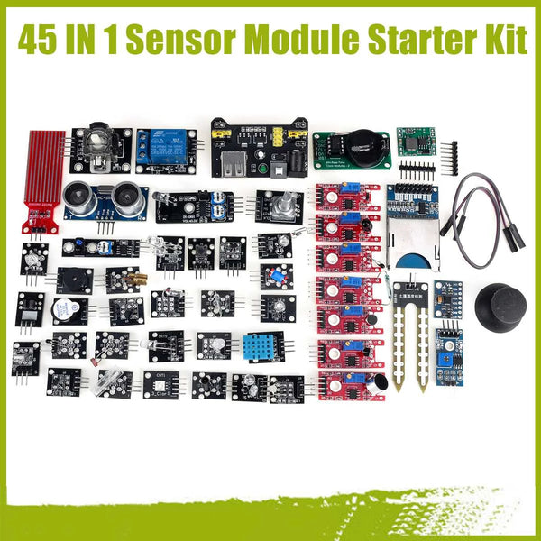 45 IN 1/37 IN 1 Sensor Module Starter Kits Set For Raspberry Pi Education Bag Package detail image 7