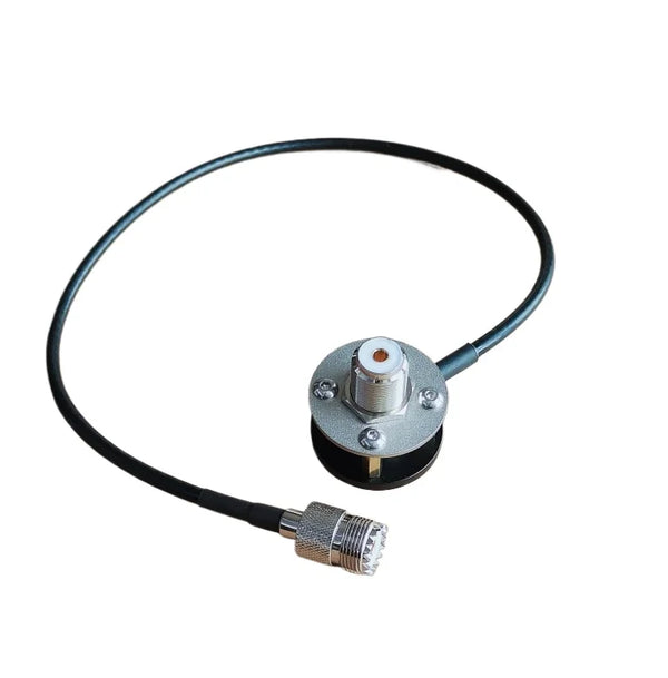 Tripod antenna installation bracket outdoor portable M pipe head base 1/4 inch threaded UV+shortwave product image