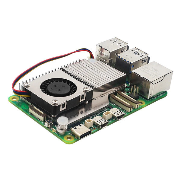 Argon THRML 30mm Active Cooler For Raspberry Pi 5 Active Cooling PWM Fan Passive Cooling detail image 4