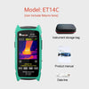 TOOLTOP ET14C 2.8inch Thermal Imager 25Hz Home Thermal imaging Camera ISR240x240 Thermography with Stand Electrical Fault Detect
