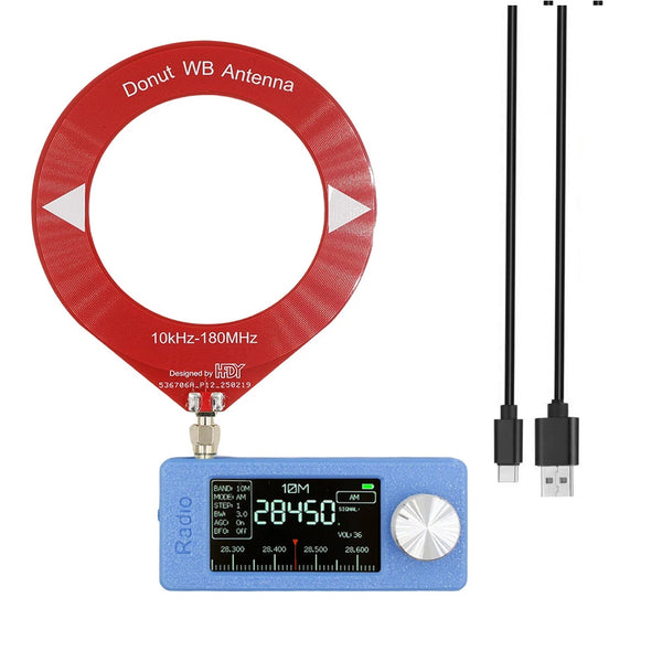 New SI4732 0.5-108mhz Pocket Mini Radio LSB USB AM FM All Band Radio Receiver with Antenna detail image 17