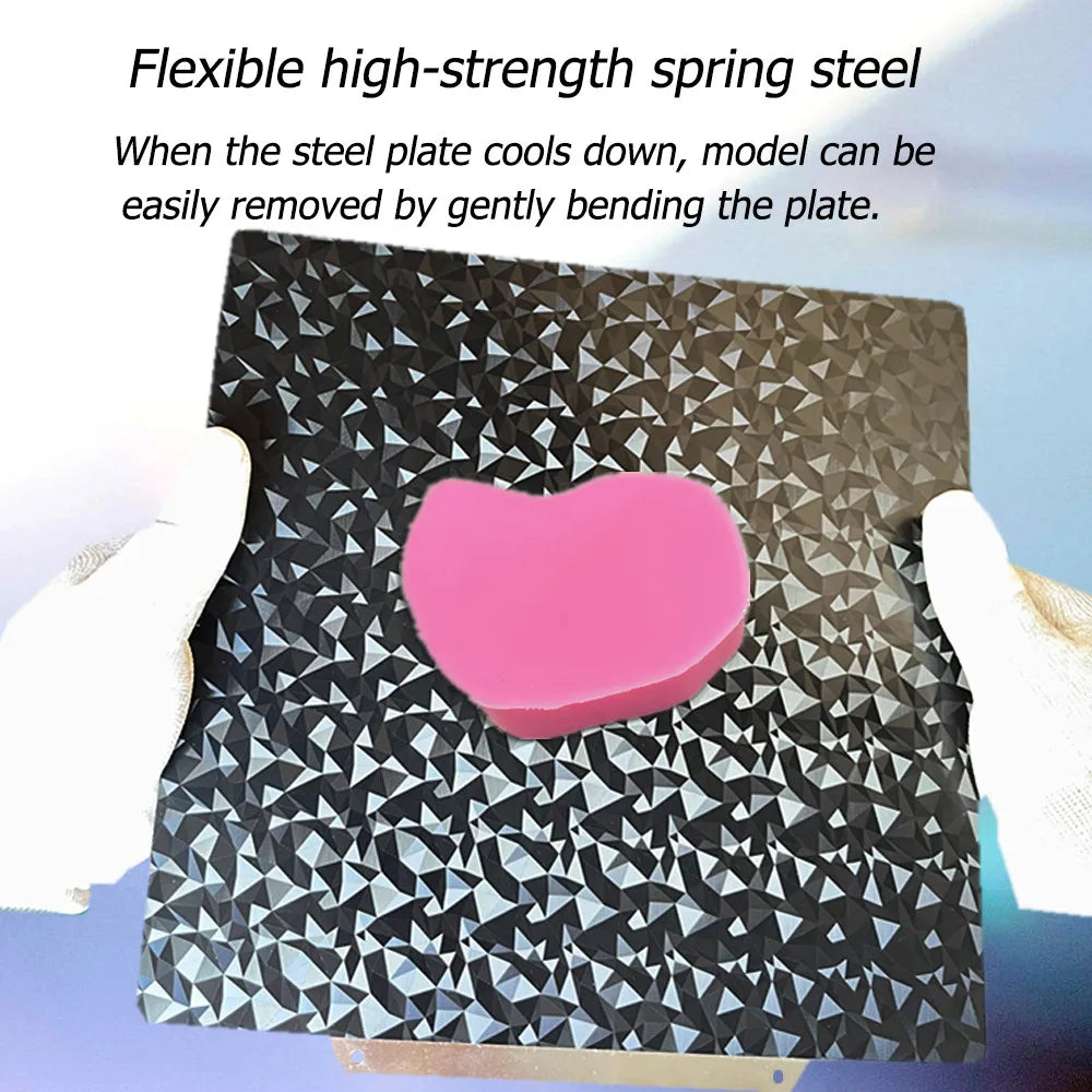 330x330mm For QIDI X-Max 3 Build Plate Elegoo Neptune 4/3 Plus, Anycubic Kobra 2 Plus, Geetch A30, Troxy X5SA Pro PEI PEO Sheet