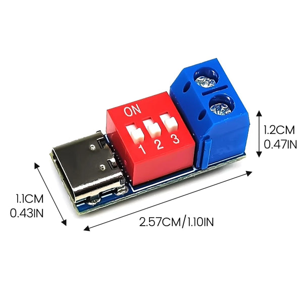 Trigger Board Module PD/QC  Decoy Board Fast Charging Test Board USB Type-c High Speed Charger Power Delivery Boost Module