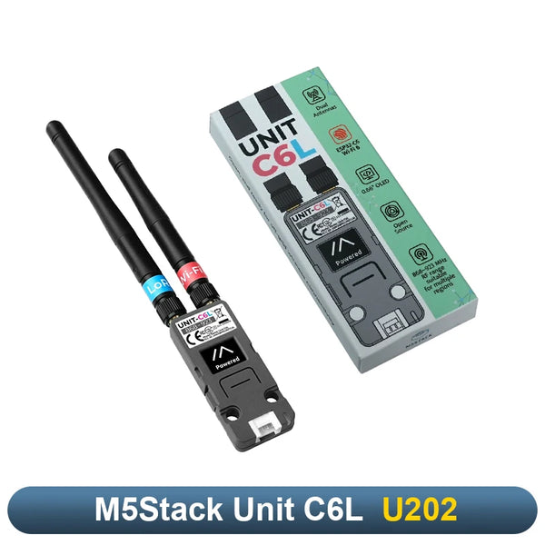 M5Stack Unit C6L LoRa Communication Unit ESP32-C6 Wi-Fi 6 & SX1262 868-923MHz Supports detail image 7