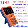 GTmedia V8 Finder Pro2 DVB-S2 DVB-T2 DVB-C AHD H.265 Satellite Meter Satellite Finder Spectrum Analyzer S product image