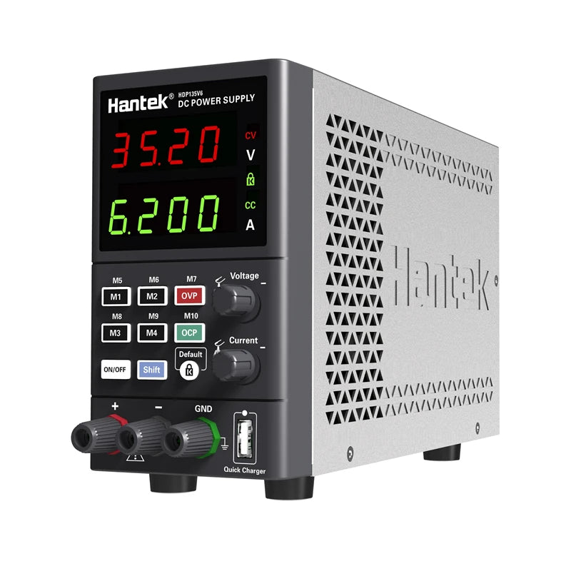 Hantek HDP135V6A Programmable DC Power Supply Low Ripple Low Noise Digital Lab Bench Power detail image 2