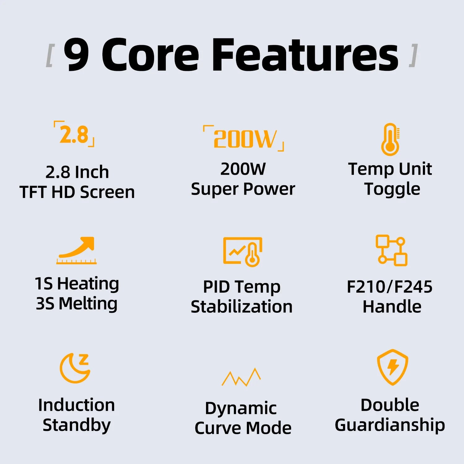 FNIRSI DWS-200 Power Repaid Heating Soldering Iron Staion detail image 5