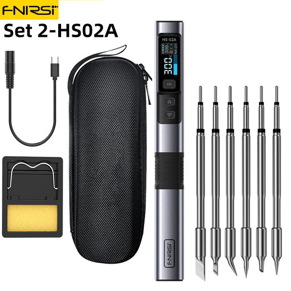 FNIRSI HS-02 Soldering Iron Smart Electric Kit detail image 7