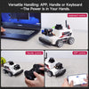 Raspberry Pi 5 ROS2 Robot Car Kit With TOF Lidar Support AI Visual Recognition SLAM Mapping detail image 5