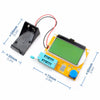 LCR-T4 ESR Meter Digital Combo Transistor Tester Diode Triode Inductor Capacitance Resistor MOS/PNP/NPN+Test Clip With Case