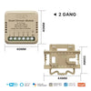 MOES Tuya Mini WiFi/Zigbee Smart Switch/Dimmer Module DIY Module Light Switch 1/2 Gang detail image 14